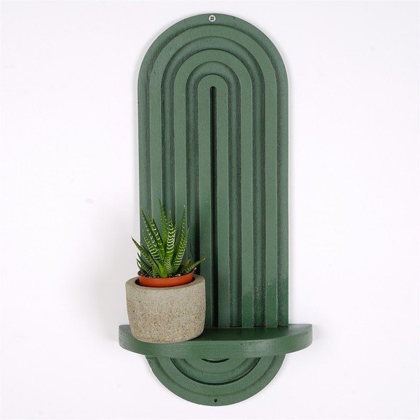 Zöld fali polc 20 cm Raf – Kalune Design-image-4