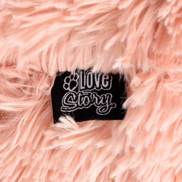 Világos rózsaszín bújó macskáknak ø 55 cm – Love Story-image-1