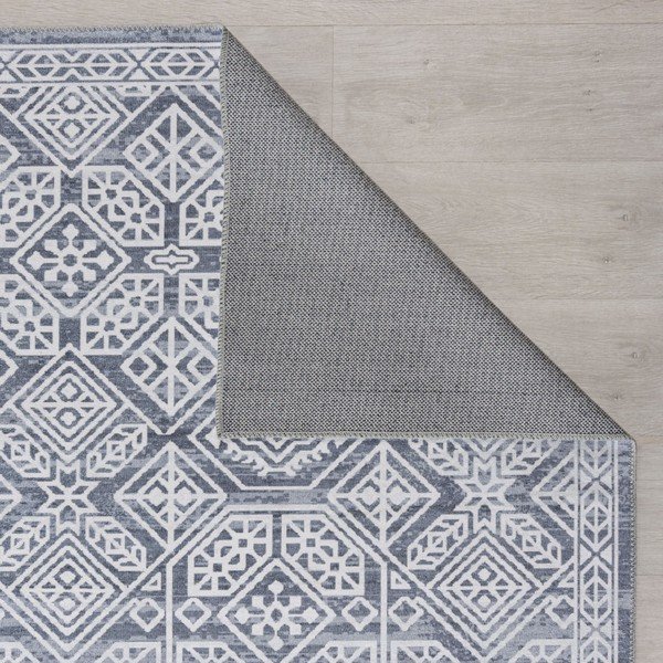 Szürke mosható szőnyeg 290x200 cm Cora - Flair Rugs-image-2