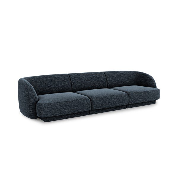Sötétkék kanapé 259 cm Miley – Micadoni Home-image-2