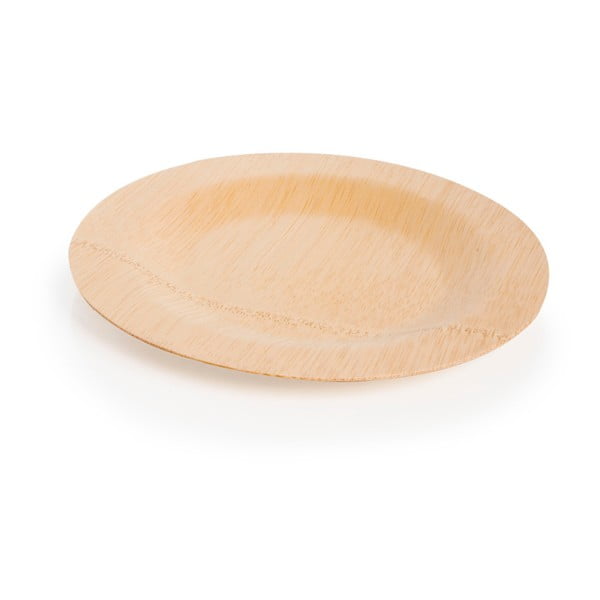 10 db-os bambusz eldobható tányér készlet - Bambum-image-1