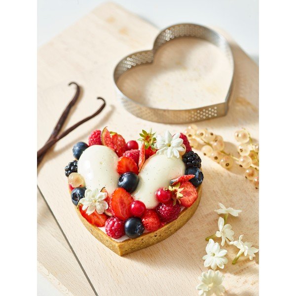 Heart Ring rozsdamentes acél sütőforma, ø 18 cm - de Buyer-image-3