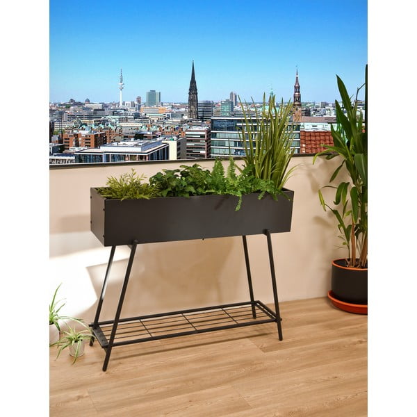 Acél magasított virágláda 30 cm Jasmine – Garden Pleasure-image-1