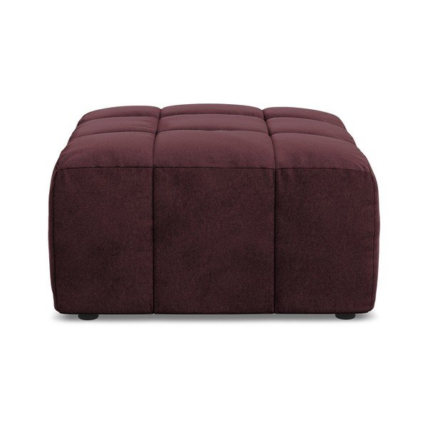 Borvörös bársony lábtartó Aloha – Makamii