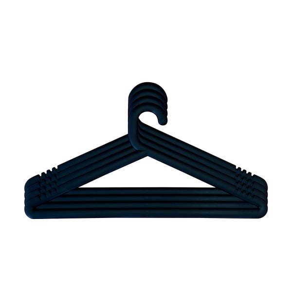 Hongi Black 4 db-os vállfa készlet - Karup Design-image-1