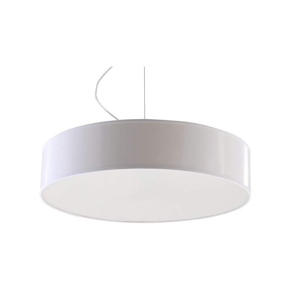 Fehér függőlámpa ø 45 cm Atis  Sollux