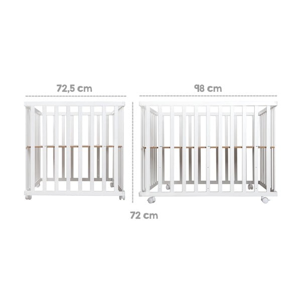 Fehér járóka 100x75 cm Sternenzauber – Roba-image-3