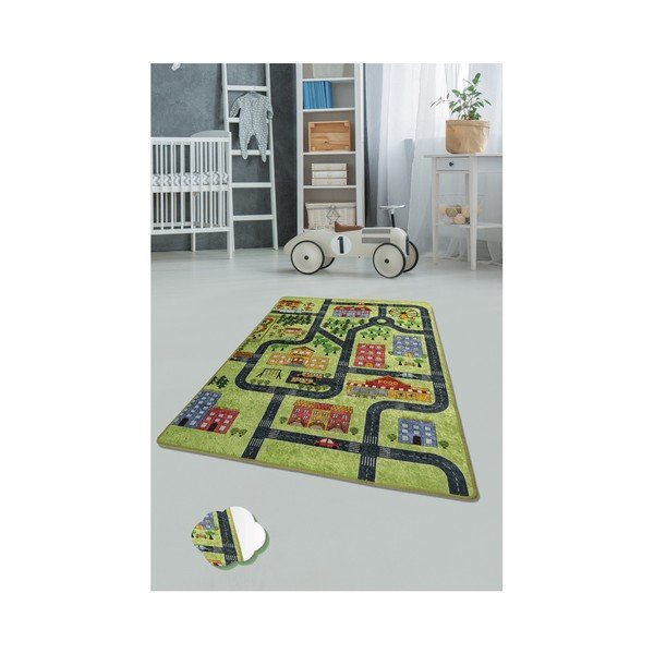 Green Small Town gyerekszőnyeg, 140 x 190 cm-image-1