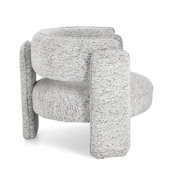 Világosszürke fotel Aisha – Bizzotto-image-3