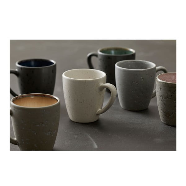 Zöld-fekete kerámia bögre 190 ml Gastro Green/Black – Bitz-image-1