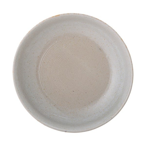 Taupe krémszínű agyagkerámia szervírozó tál, ø 26,5 cm - Bloomingville-image-1