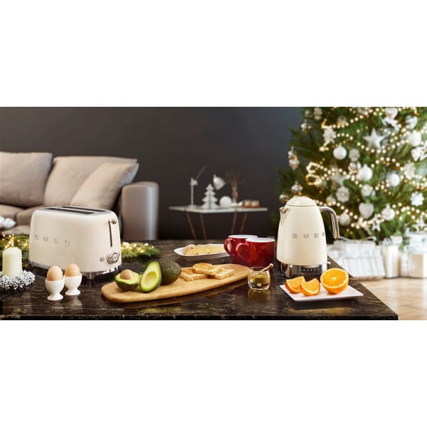 Krémszínű rozsdamentes acél vízforraló 1,7 l Retro Style – SMEG-image-4