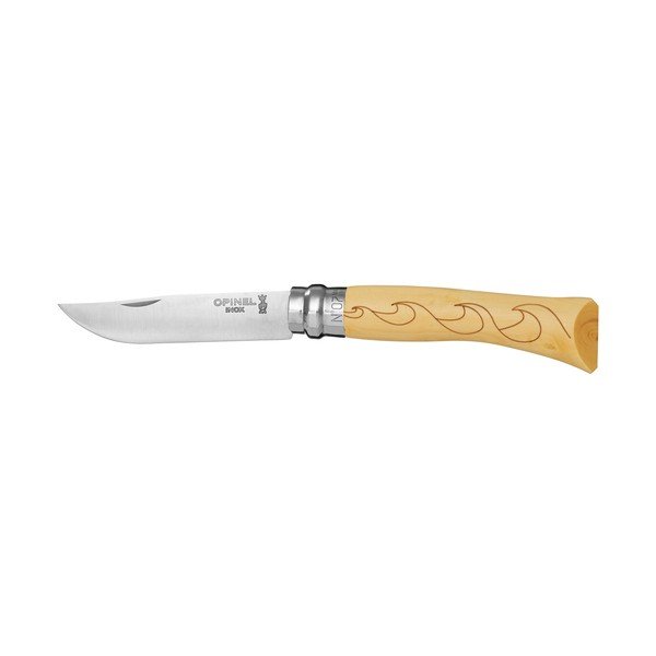 Nature N°07 tengeri hullám mintás zsebkés - Opinel
