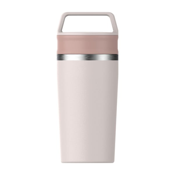 Világos rózsaszín rozsdamentes acél termobögre 350 ml Café-To-Go Rose Quartz – Stanley-image-4
