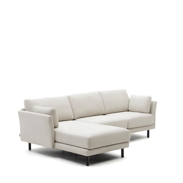 Krémszínű sarokkanapé Gilma – Kave Home-image-2