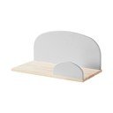 Kiddy kisméretű szürke fali polc - Vipack