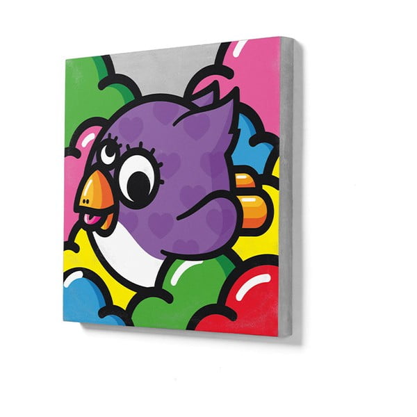 Volant Violette beton fali kép, 50 x 50 cm - Lyon Béton-image-1