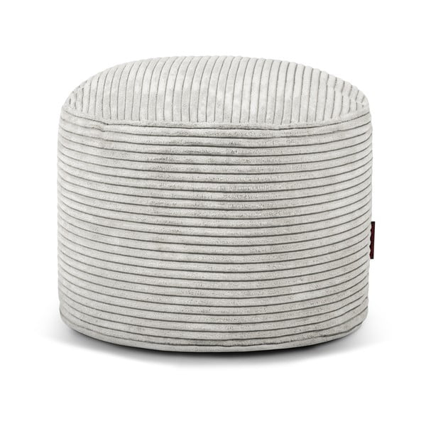 Krémszínű kordbársony babzsákfotel Mini – SLOWDOWN