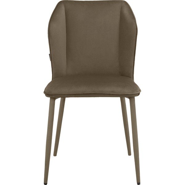 Barna bársony étkezőszék szett 2 db-os Wilma – Støraa-image-2