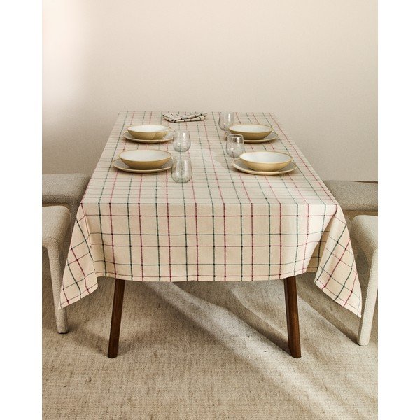 Jacquard kézzel készített asztalterítő 150x250 cm Aldelie – Kave Home-image-3