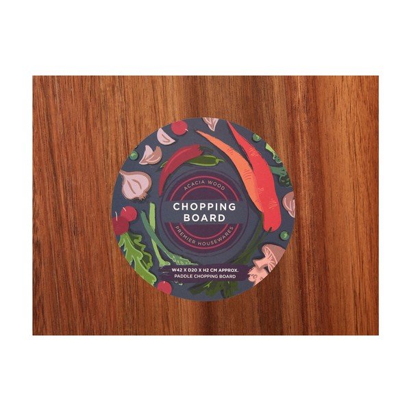 Akácfa vágódeszka, 42 x 20 cm - Premier Housewares-image-3