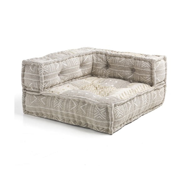 Fehér-bézs kanapé modul (variálható sarok) Yara – Tomasucci