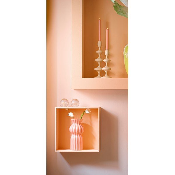 Rózsaszín üveg váza (magasság 28 cm) Terento – Light & Living-image-1
