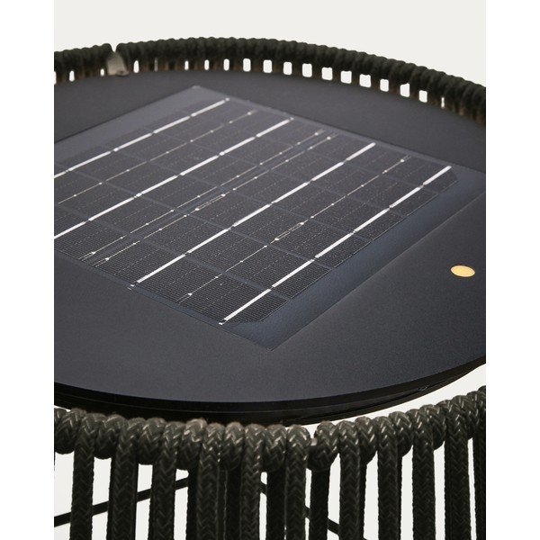 Napelemes LED asztali-hordozható kültéri lámpa ø 33 cm Aldet – Kave Home-image-2