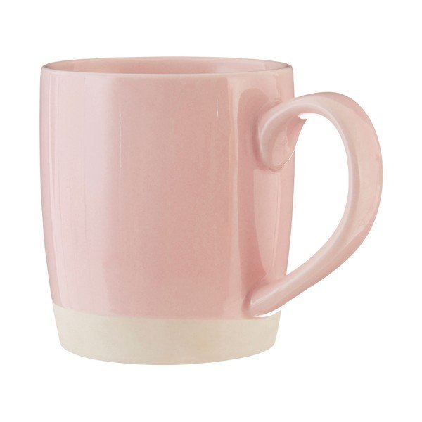 Rózsaszín agyagkerámia bögre, 370 ml - Premier Housewares-image-3