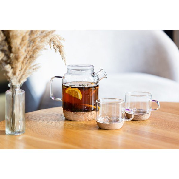 Üveg teázó szett Vilagio – Vialli Design-image-4