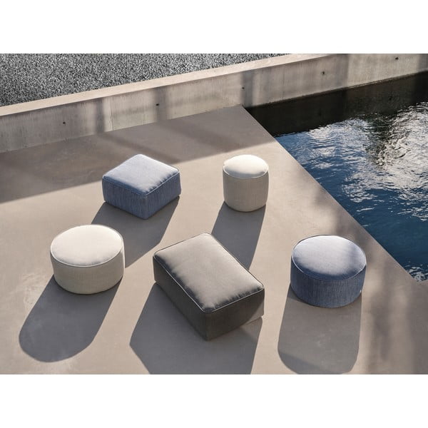 Sötétszürke kerti puff – Diphano-image-1