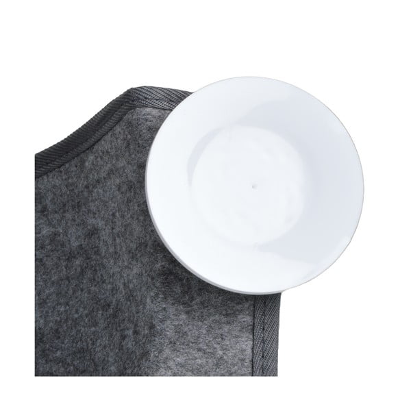 Szürke fekhely macskáknak 52x67 cm – Love Story-image-3