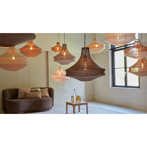 Világosbarna lámpabúra ø 50 cm Viggo – Light & Living-image-1