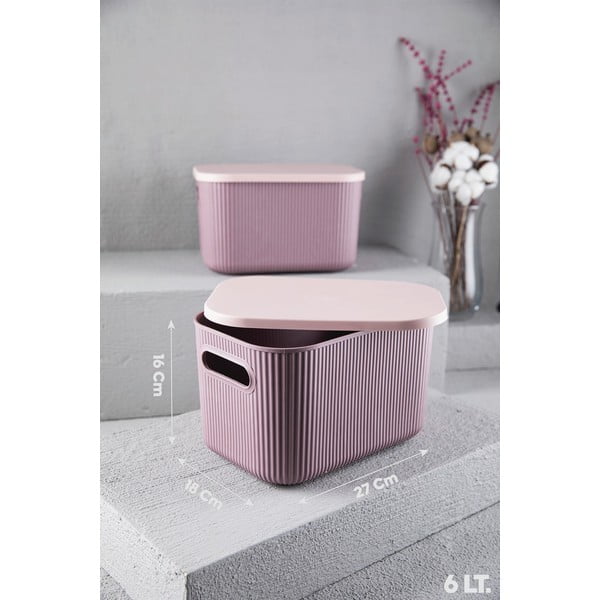 Fedeles műanyag tárolódoboz – Mioli Decor-image-1