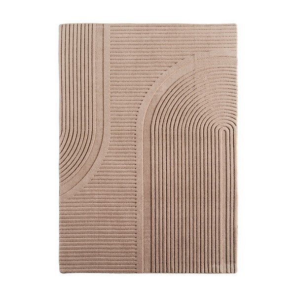 Bézs mosható futószőnyeg 80x250 cm Pompei 1612 – Ayyildiz Carpets