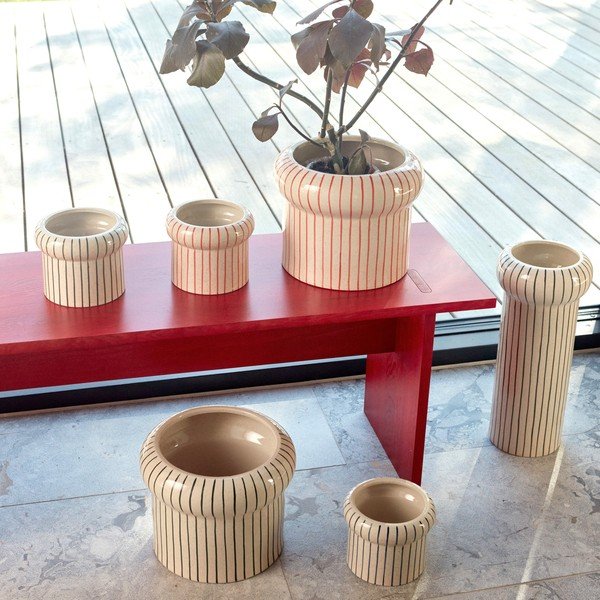 Piros tömörfa pad Kotai – OYOY Living Design-image-1