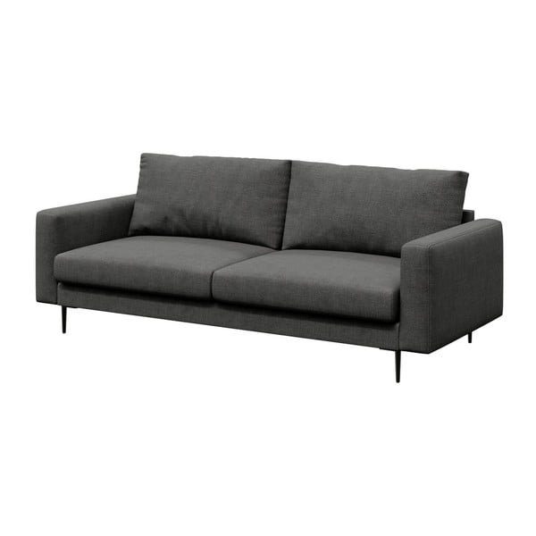 Levie Glam sötétszürke kanapé, 222 cm - devichy-image-2