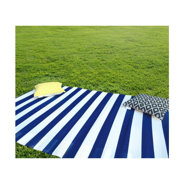 Classic kétoldalú kékesfehér kinti szőnyeg, 120 x 180 cm - Green Decore-image-2