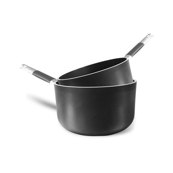 Al Black fekete lábas tapadásmentes bevonattal, ø 16 cm - Pentole Agnelli-image-1