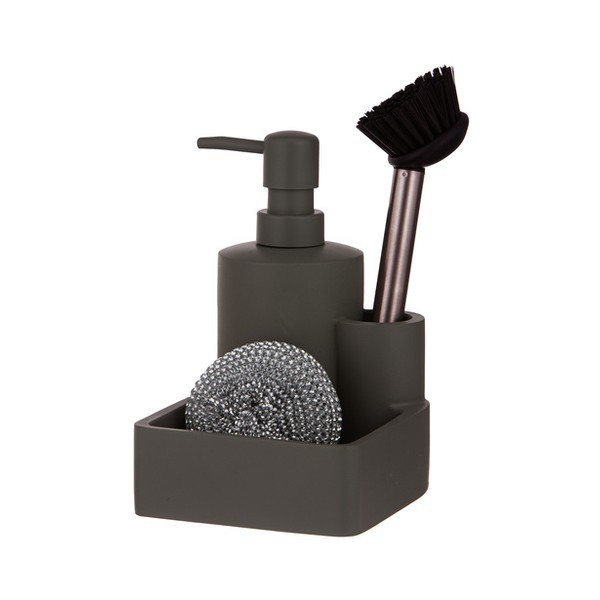 Sötétszürke poligyanta mosogatóeszköz tartó Essentials – Ladelle