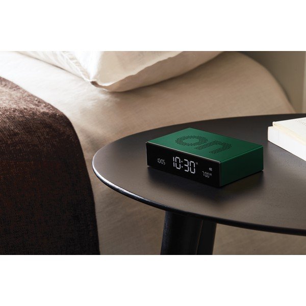 Digitális asztali ébresztőóra Flip Premium – Lexon-image-1