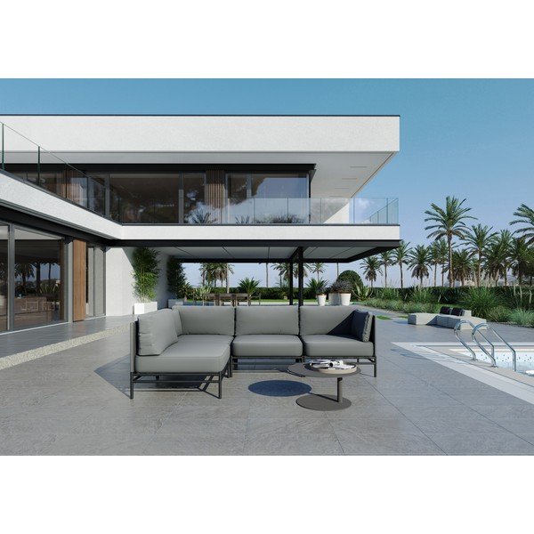 Világosszürke kerti kanapé modul (variálható) Dandy – Sit Sit-image-1