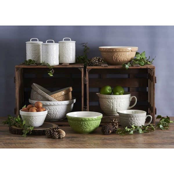 Zöld kőedény tál ø 21 cm In the Forest – Mason Cash-image-2