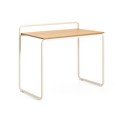 Gyerek íróasztal kőrisfa dekoros asztallappal 45x82 cm Tinn – Kave Home