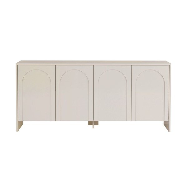 Krémszínű komód 180x80x45 cm Arlen  – Kalune Design-image-3