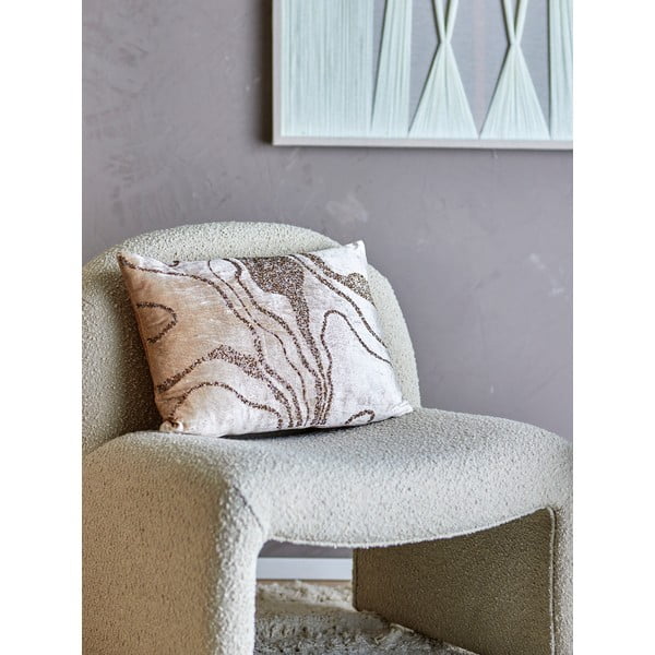 Pamutkeverék díszpárna 35x50 cm Adelona – Bloomingville-image-1