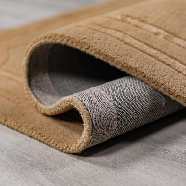 Terrakotta színű kézi szövésű gyapjú szőnyeg 120x170 cm Gatsby – Flair Rugs-image-3