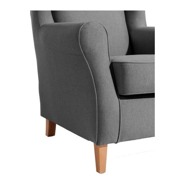 Lorris Anthracite antracitszürke füles fotel - Max Winzer-image-4