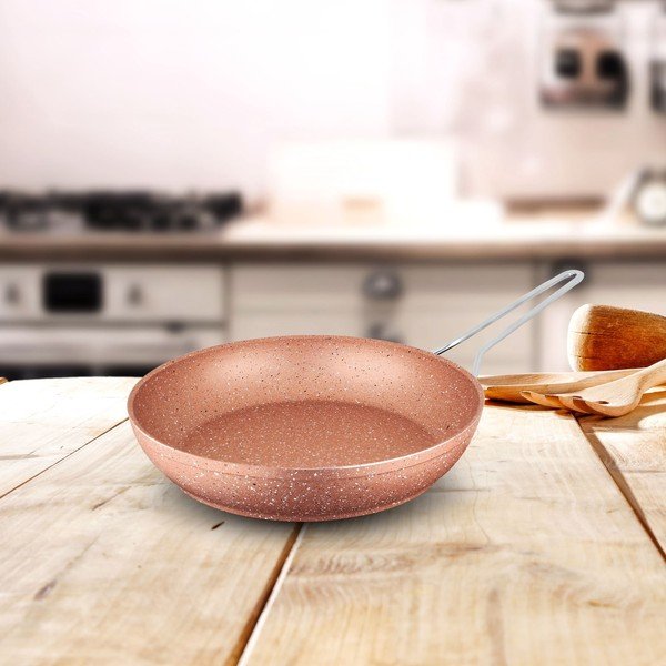 Classic rózsaszín alumínium serpenyő, ø 26 cm - Güral Porselen-image-1