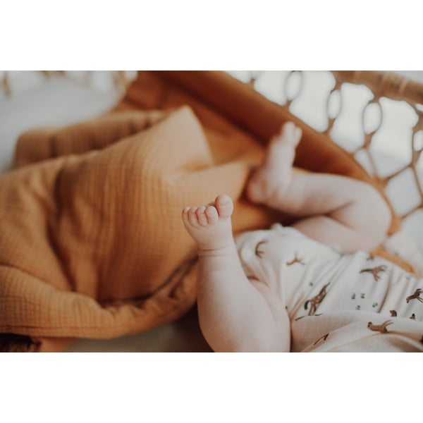 Konyakbarna babaágynemű szett – Malomi Kids-image-1